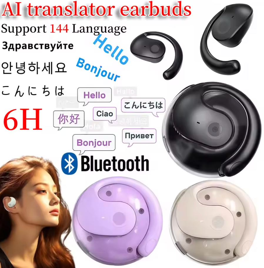 MD50 AI Translation Earbuds